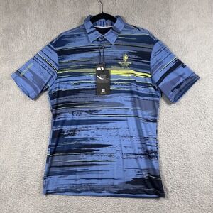 Old Course St Andrews Shirt Mens Medium Golf UV Protection Galvin Green Performa